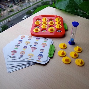 Juego de cartas educativo al por mayor para la primera infancia memoria ajedrez cerebro a juego pares rompecabezas para uso doméstico - Product Image 5