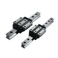 Rail de guidage linéaire robuste WEEMT, bloc coulissant linéaire en acier à roulement de haute précision pour équipement d'automatisation de machines CNC