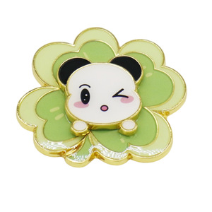 Tianzhu Custom <b>Metal</b> Badge Alloy Enamel School Logo <b>Pin</b> Butterfly Clasp General Use Business Gift - Product Image 2