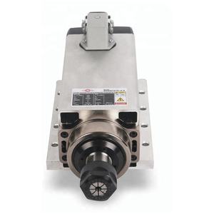 אוויר מקורר <span class=keywords><strong>4.5kw</strong></span> מנוע ציר חשמלי עבור חיתוך מתכת 18000 סל "ד - Product Image 4