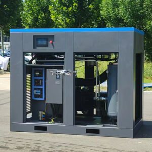 อุตสาหกรรมแปรรูปอาหารและจัดส่งก๊าซใช้เครื่องอัดอากาศแบบสกรูความเร็วคงที่ 110 กิโลวัตต์/150 แรงม้า ระบบระบายความร้อนด้วยอากาศแบบเงียบ 21 ลูกบาศก์เมตร/นาที 750 ลูกบาศก์ฟุต/นาที - Product Image 3