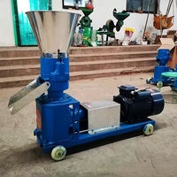 Machine à granulés d'aliments pour animaux faite maison à bas prix et petite capacité, pour la transformation des aliments pour bétail et volailles dans les zones agricoles rurales