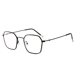 2020 nuevo estilo Unisex polígono Retro gafas marco fotocromáticos gafas de computadora Anti-Luz Azul gafas - Product Image 4