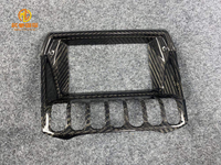 Kit de garnitures de style pour panneau de commande central en fibre de carbone sèche pour l'intérieur de voiture Lamborghini Aventador LP700 LP720 2011~2017