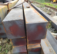 Barres en acier rond laminé à chaud de qualité supérieure 100x100 100mm C45 C72 S400 Q195, barres en acier damas