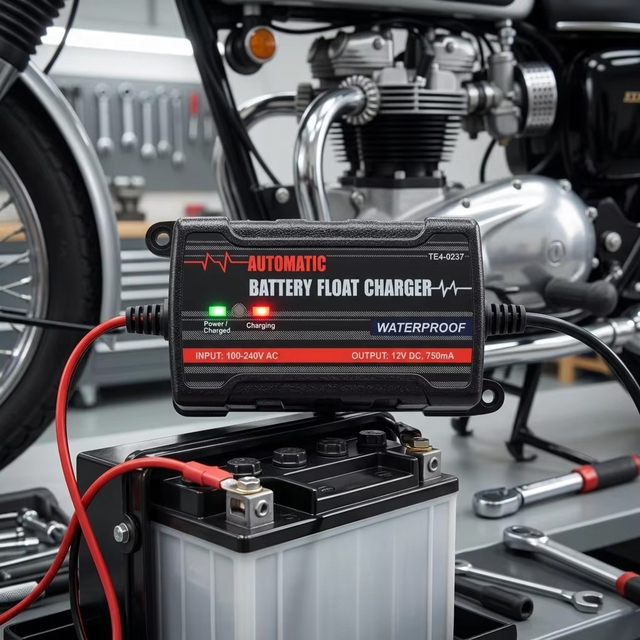 Wholesale Factory 6V/12V 0.75A Smart Trickle Battery Charger - Customized Automatic Power Maintainer for Motorcycles and Cars