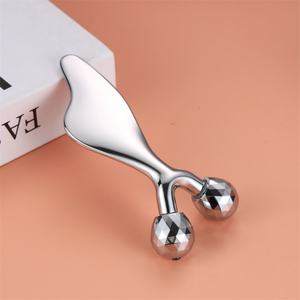 Tabla Gua Sha de Doble Bola con Diseño de Delfín, Palo de Masaje Ocular, Aparato Facial Reafirmante y Lifting, Masajeador de Belleza Facial, Logotipo Personalizado - Product Image 2