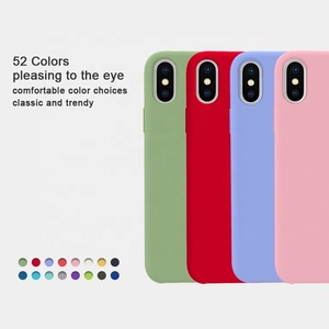 Calidad Original de la cubierta líquido caja del teléfono de silicona para <span class=keywords><strong>Apple</strong></span> <span class=keywords><strong>iPhone</strong></span> <span class=keywords><strong>x</strong></span> xs <span class=keywords><strong>x</strong></span> xr xs max 8 7 Plus 11 Pro - Product Image 2