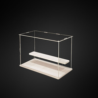 Boîte de présentation en acrylique transparente sur mesure, prix d'usine OEM, boîte de rangement anti-poussière pour jouets, blocs de construction, figurines d'action