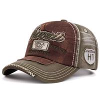 Gorra de Béisbol Vintage Personalizada con Bordado, Estilo Desgastado, Gorra Deportiva de 5 Paneles con Parche para Hombre y Mujer