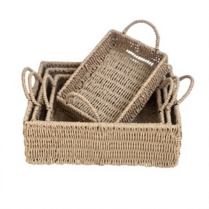 Vietnam Natural Rattan <b>Basket</b> Handcrafted <b>Wicker</b> Organizer for <b>Laundry</b> Clothes Toys Towels Blankets and Home Storage - Product Image 1