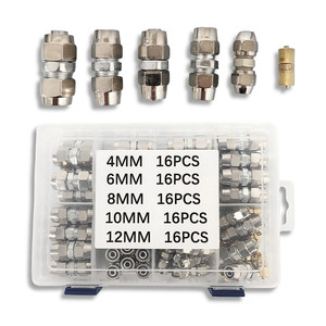 Nouveauté : raccords pneumatiques rapides à vis <span class=keywords><strong>rapide</strong></span>, raccords droits à montage <span class=keywords><strong>rapide</strong></span>, raccords de cloison, fabrication - Product Image 3