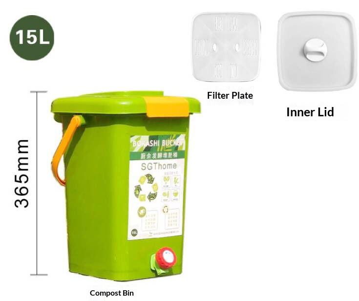 15 L + Plaque filtrante