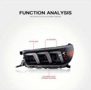 Usine LED 2015-2019 Assemblage de phares DRL Lumière avant normale pour Toyota REVO VIGO/HILUX - Product Image 5