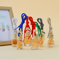 Bouteille de parfum pour voiture en verre vide OEM/ODM de 5 ml, 8 ml, 10 ml, diffuseur d'air pour voiture avec bouchon en bois