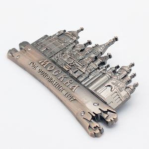 Aimant de réfrigérateur personnalisable en métal 3D vintage, <span class=keywords><strong>souvenirs</strong></span> de lieux emblématiques de <span class=keywords><strong>Rome</strong></span>, Italie, Paris, Londres, pour cadeau de voyage - Product Image 3