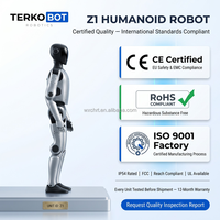 TERKOBOT MagicBot Z1 Robot Humanoide Bípedo con 50 Articulaciones, Navegación Autónoma, Diálogo con IA, I+D de Robots Humanoides