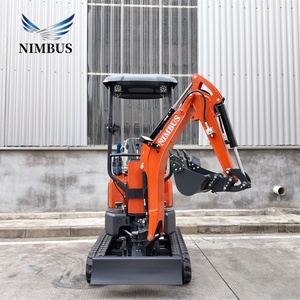 <span class=keywords><strong>Mini</strong></span> Escavatore NIMBUS Direct Sales da 1,5 Tonnellate con Sistema Idraulico Standard e Telaio Retrattile Certificato EPA/EuroV - Product Image 4