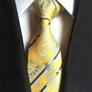 Corbatas de Poliéster para Hombre, Diseño Floral Paisley, Fabricante Chino - Product Image 1