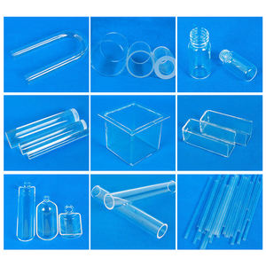 Tube de quartz haute pureté pour four de diffusion de plaquettes de silicium, pour dosage précis - Product Image 6