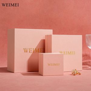 Custom Logo Paper Jewelry Packaging Gift <b>Box</b> for Necklace <b>Earring</b> Ring Bracelet with One Stop Packaging Service - Product Image 6
