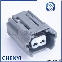 Connecteur de fil automobile étanche 2 broches 2,2 mm DL 090 femelle, prise d'injecteur de carburant 6195-0043 pour Mazda