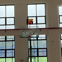 Basketball 24 Second Shot Clock Timer-Pantalla LED digital para juegos de cancha interior/exterior