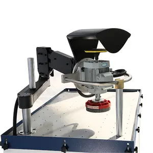 Manual Double Head Combination Of Worktable And Swing Arm Manual Deburring Machine