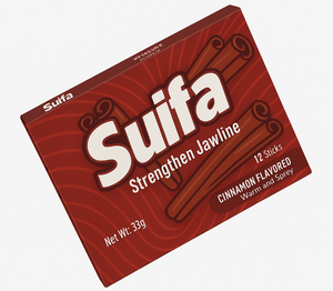 Bâtonnets naturels Fruité <span class=keywords><strong>Cannelle</strong></span> <span class=keywords><strong>Xylitol</strong></span> Mastic Jawline <span class=keywords><strong>Chewing</strong></span>-<span class=keywords><strong>gum</strong></span> - Product Image 1