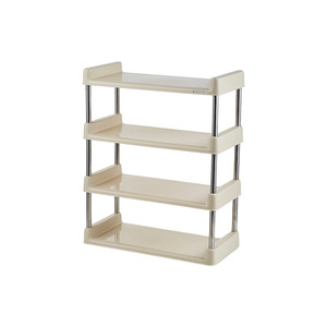 Multi Tier Storage Rack 5 Layers Plastic Standing Type For Shoes Eco Friendly Organizer Rectangle Shape - Product Image 1