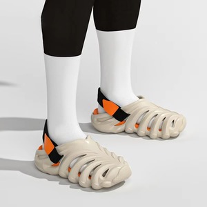 Sandales de randonnée et de <span class=keywords><strong>camping</strong></span> respirantes et légères avec sangle réglable antidérapante et design ajouré - Product Image 2