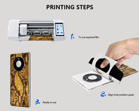 Film autocollant 3D texturé coloré pour dos de téléphone DIY, compatible avec les protecteurs d'écran en matériau 3M pour Vivo, Oppo, Moto, Tecno, découpe facile