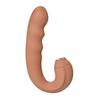 Style Vibes Grand Vibromasseur en Silicone Effet Lèche-langue Étanche IPX6 Jouet Sexuel Vente en Gros