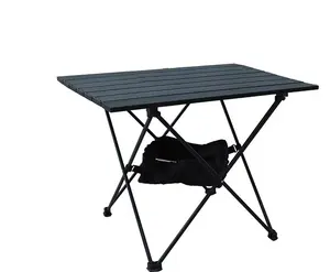 Vendita all'ingrosso circolare bench table-SHENGJIA tavolo da Barbecue portatile da campeggio pieghevole in alluminio da esterno in vendita calda tavolino multifunzione portatile per tavolo da Picnic