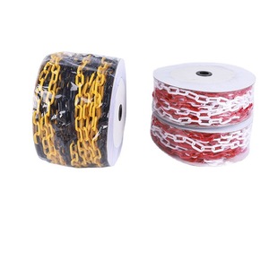 Plastic Warning Chain 8mm Red White For Road Construction Traffic Cones Airport Hotel Protection - Product Image 5
