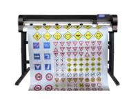 Talent-plotter de corte de contorno automático, sensor de cámara de 48 pulgadas, trazador de corte de vinilo