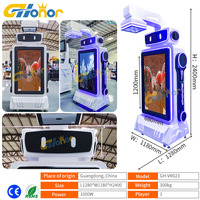 Simulateur de robot VR en métal pour extérieur, le plus populaire, prix usine, équipement de parc d'attractions, machine de jeu VR interactive pour centre commercial