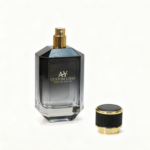Botella de Perfume de Vidrio Transparente Personalizada Premium con Bayoneta, 30ml 50ml 100ml, Juego de Botellas Vacías con Pulverizador de Niebla Fina y Logotipo Serigrafiado - Product Image 2