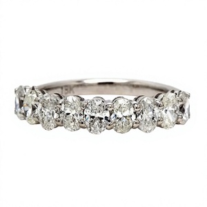 Anillo de Compromiso y Boda con Diamante Cultivado en Laboratorio, Corte Oval Clásico Personalizado, Oro 10K, Certificado IGI, Joyería Fina para Mujer, Venta al Por Mayor - Product Image 1