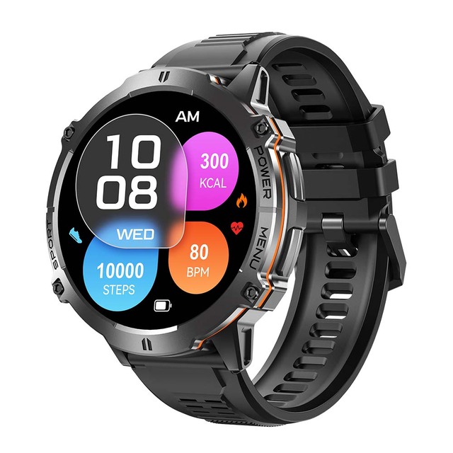 New Arrival GPS Smart Watch X3 with Compass Altitude Barometric 1.73inch AMOLED Screen Phone Call Outdoor Sports Smartwatch