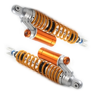 Resorte de 7mm, 400mm, 425mm, suspensión de amortiguadores de motocicleta para Kymco Xtown <span class=keywords><strong>300</strong></span> <span class=keywords><strong>Honda</strong></span> Yamaha Suzuki Kawasaki Quad ATV - Product Image 1