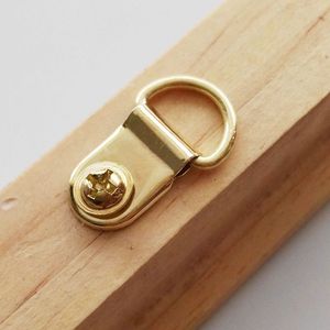 Gold Small Semi Circular Hook Buckle 25mm 0.5mm Thickness <b>Clip</b> Buckle For <b>Photo</b> <b>Frame</b> Wedding Decoration - Product Image 3