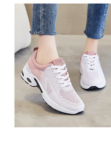 Vente en gros de baskets de sport pour femmes à prix abordable, style classique, chaussures de course décontractées avec design respirant - Product Image 2