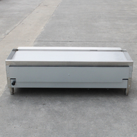 Plaque de cuisson professionnelle à gaz robuste en acier inoxydable, entièrement automatique et intelligente, avec 2/4/6/8 brûleurs, équipement de cuisine silencieux