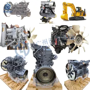 Novo Original 6WG1 Conjunto Inteiro Motor Conjunto 4BG1 4HK1 6BG1 6HK1 6BD1 Motor Diesel para Peças de Equipamentos de Construção