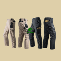 Celana Taktis Outdoor Ripstop Cepat Kering Tahan Air Bernapas Menyerap Keringat Celana Kerja Dengan Desain Multi Saku