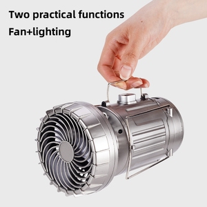 Lanterne solaire à led <span class=keywords><strong>lampe</strong></span> portable camping en plein air <span class=keywords><strong>lampe</strong></span> de tente extérieure USB nouveau ventilateur électrique <span class=keywords><strong>lampe</strong></span> de camping - Product Image 3