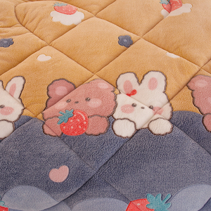 Bán buôn Hot phim hoạt hình thoải mái mềm coziest chăn dày sherpa-ủng hộ chăn chất lượng cao cấp nữ hoàng mền mùa đông Comforter - Product Image 6