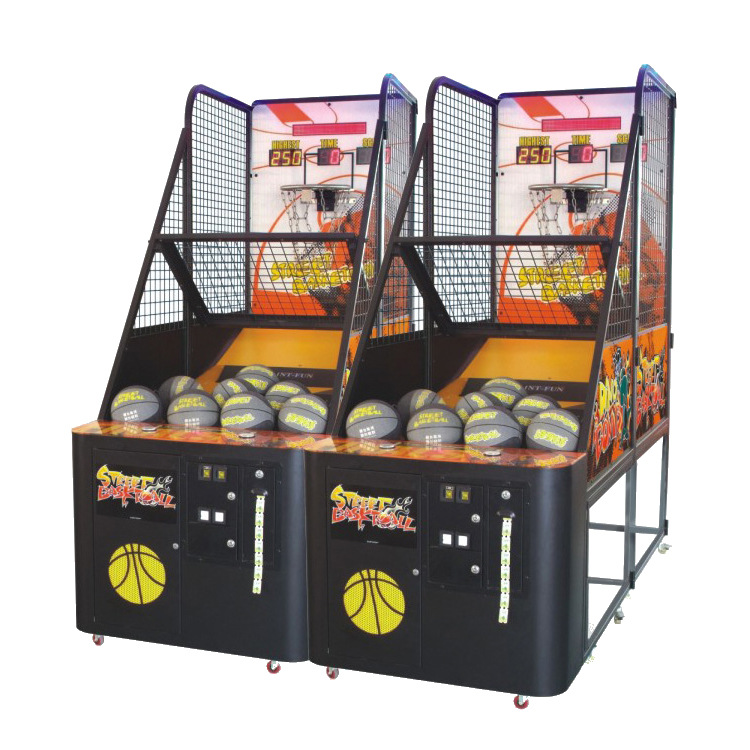 Indoor Coin operated Amusement Park Street Basketball shooting  Machine Street Basketball Arcade Game Machine