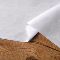 Tissu 80/20 Polyester/coton doublure pour robe, matériel grège